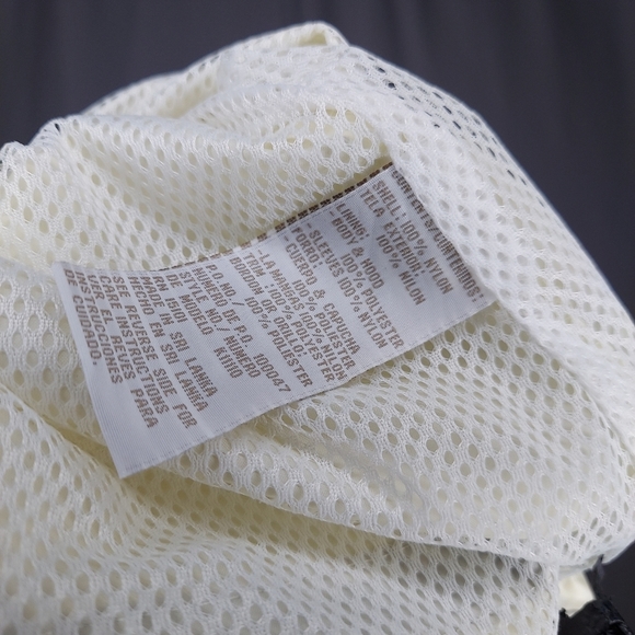 Y2K Vtg Mudd Nylon Jacket Small Hooded Reflective Kangaroo Pocket Mesh Zip 00s - Picture 11 of 11